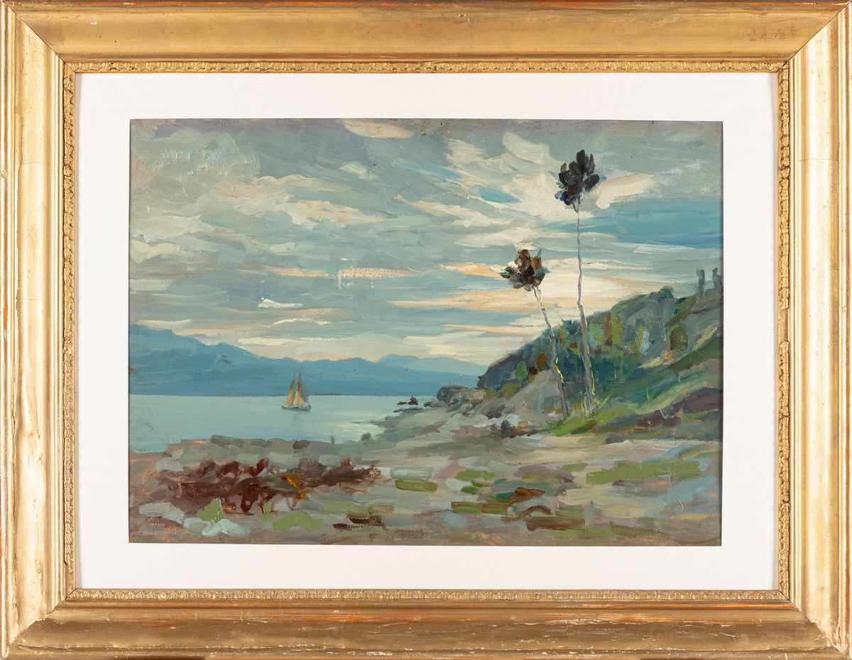 Arturo Verni - Scorcio del Lago di Garda
