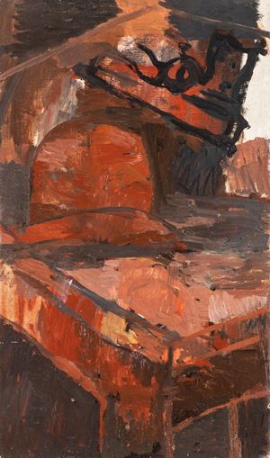 Natura morta con cappello e pistola