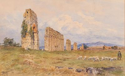 Acquedotto nella Campagna Romana