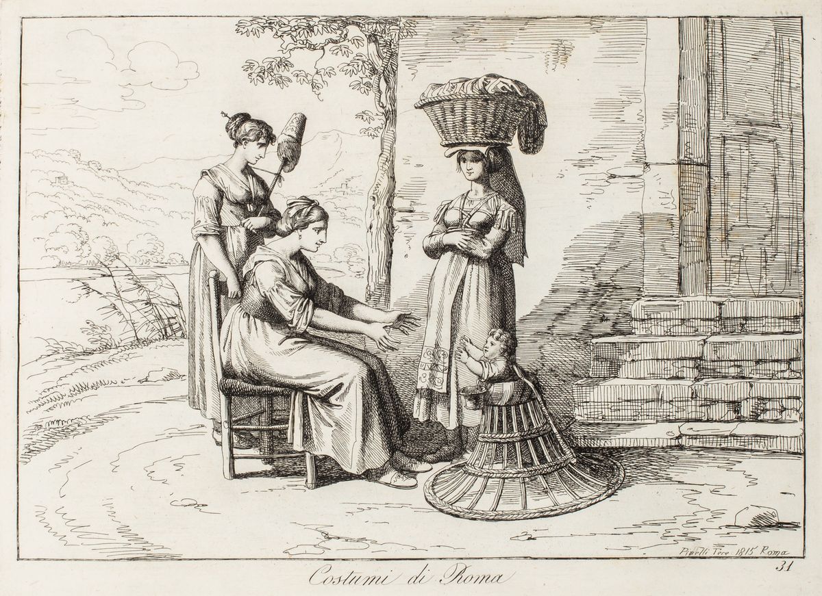 Bartolomeo Pinelli - Nuova Raccolta di Cinquanta Costumi Pittoreschi Incisi All'acqua Forte