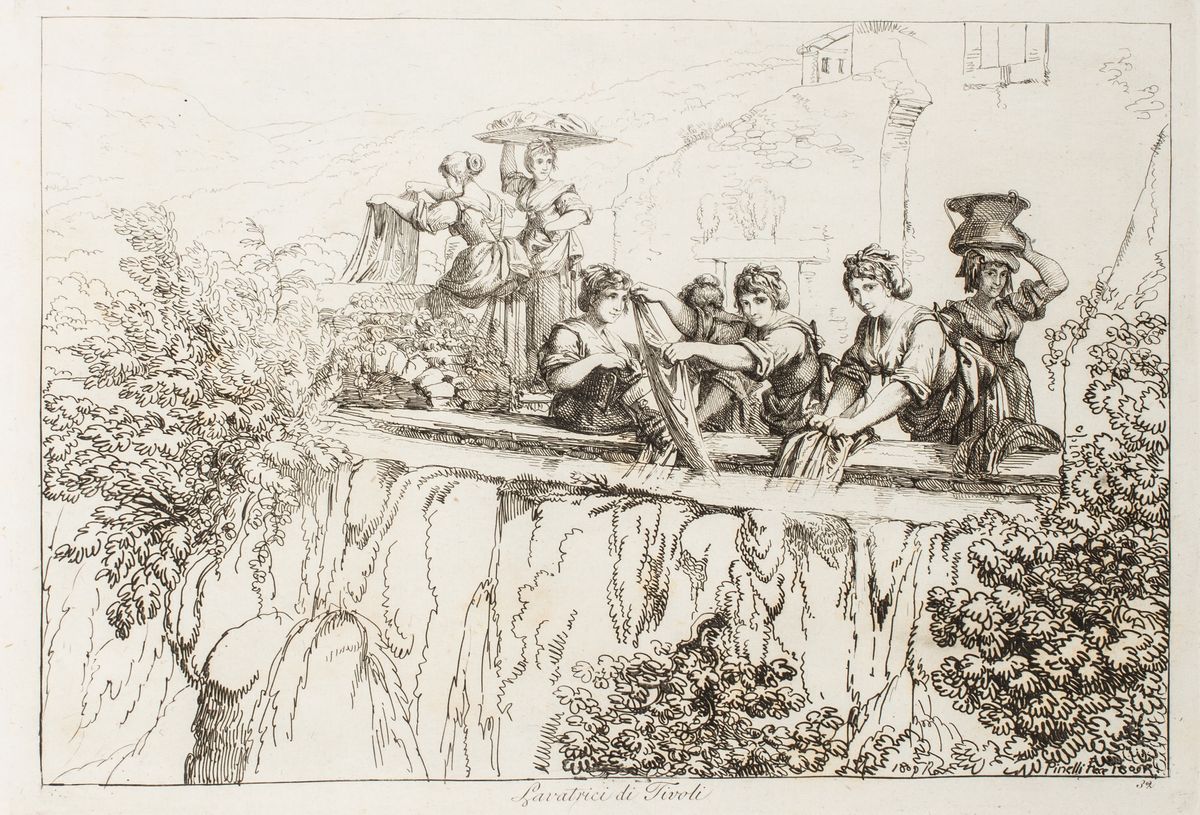 Bartolomeo Pinelli - Raccolta di Cinquanta Costumi Pittoreschi