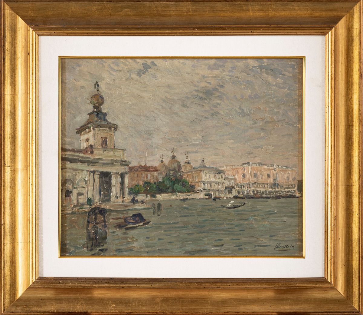 Ferruccio Scattola - Venezia, Punta della Dogana