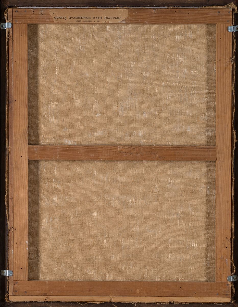 Mario Tozzi - Uscita dal bagno, olio su tela, 1942