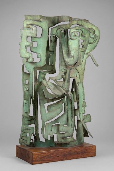 Scultore contemporaneo, Scultura in rame tagliato e sbalzato