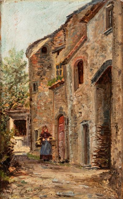 Contadina nel Borgo