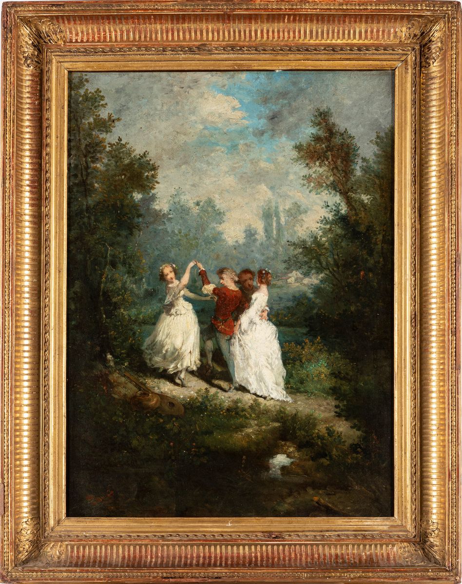 Narcisse Virgilio Díaz De la Peña - Ballo Campestre