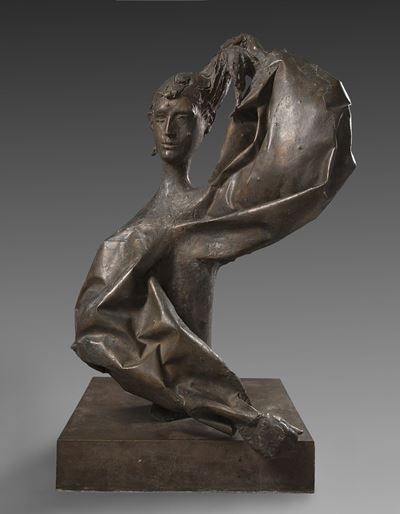 Busto di Inge, bronzo, 1971