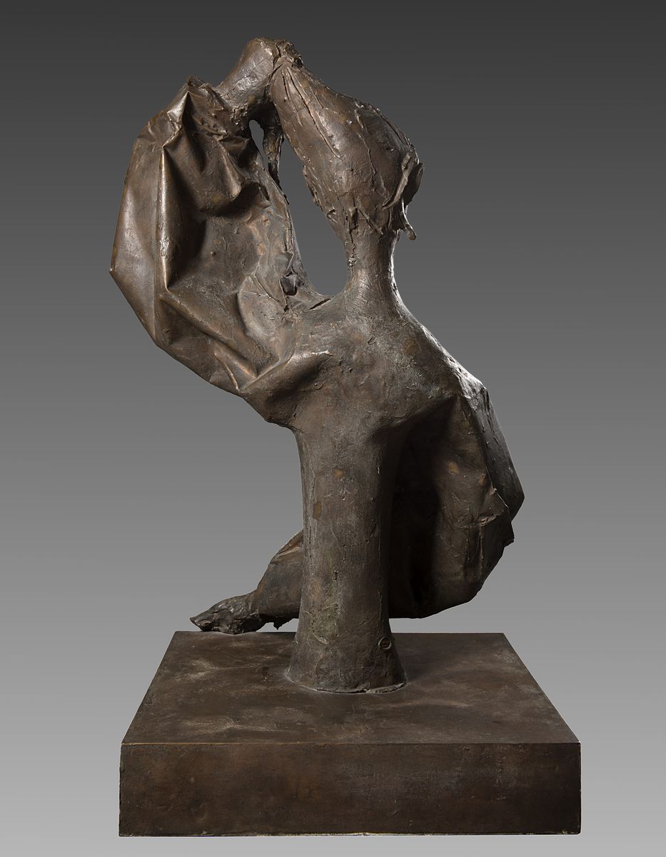 Giacomo Manzù - Busto di Inge, bronzo, 1971