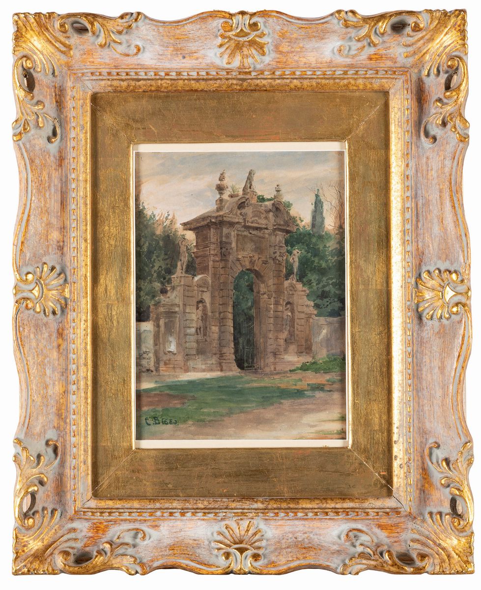 Cesare Biseo - Frascati, il Portale di Villa Falconieri