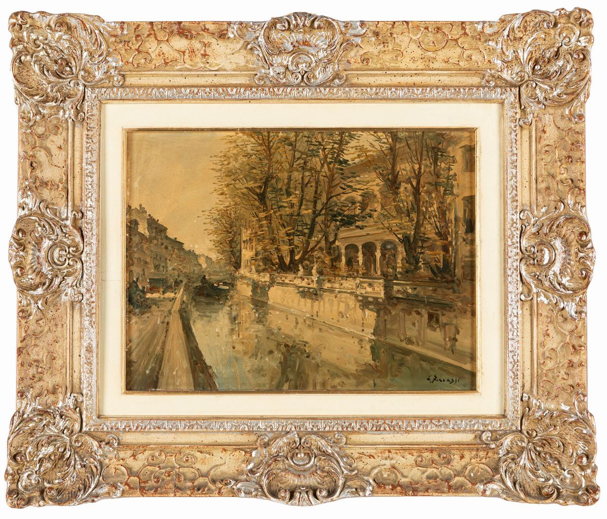 Arturo Ferrari - Naviglio a Milano