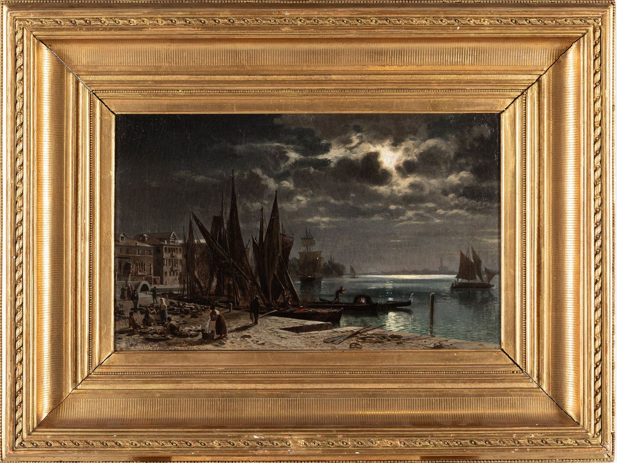 Otto Von Ruppert - Venezia al Chiaro di Luna