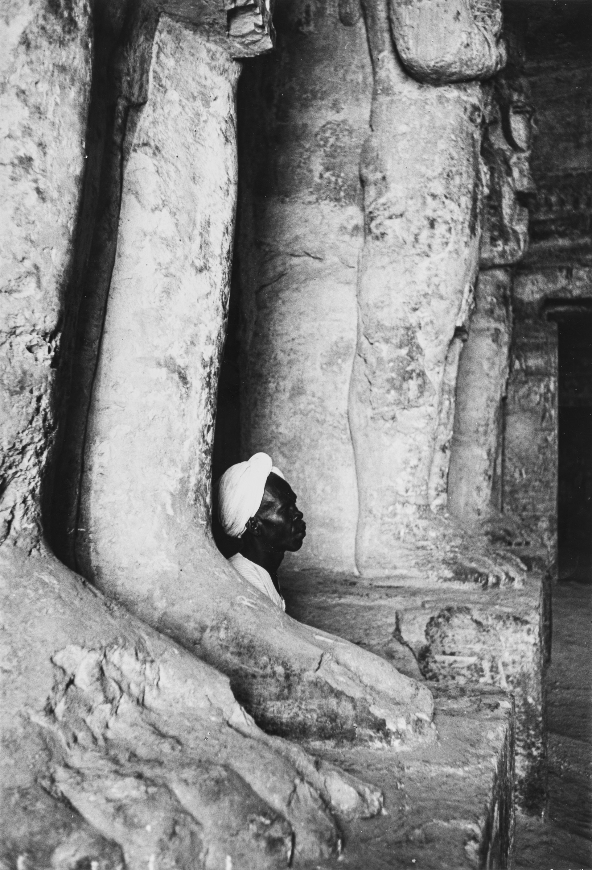 Mario De Biasi - Interno di Abou Simbel anni 1960 | Fotografia: Under ...