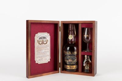 Balblair 33 Yo Whisky Box