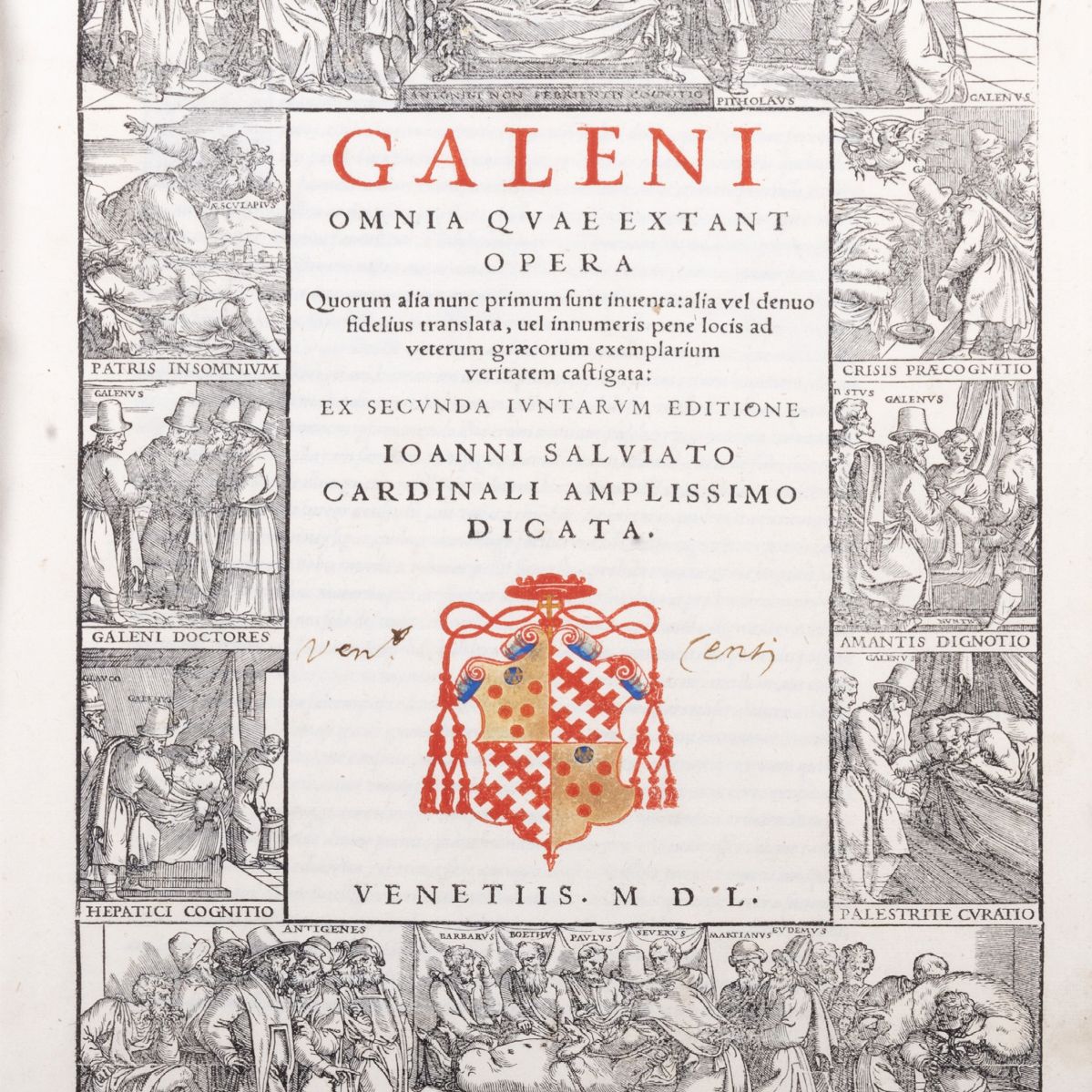 Galeno, Claudio - Galeni Omnia Quae Extant Opera.quorum Alia Nunc Primum Sunt Inuenta: Alia Vel D...