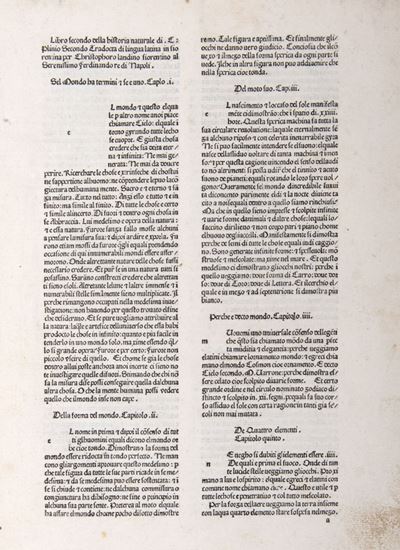 Historia Naturalis