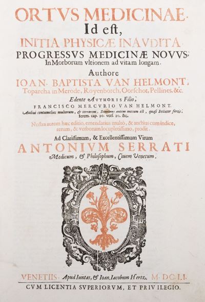 Ortus Medicinae, Id Est Initia Physicae Inaudita