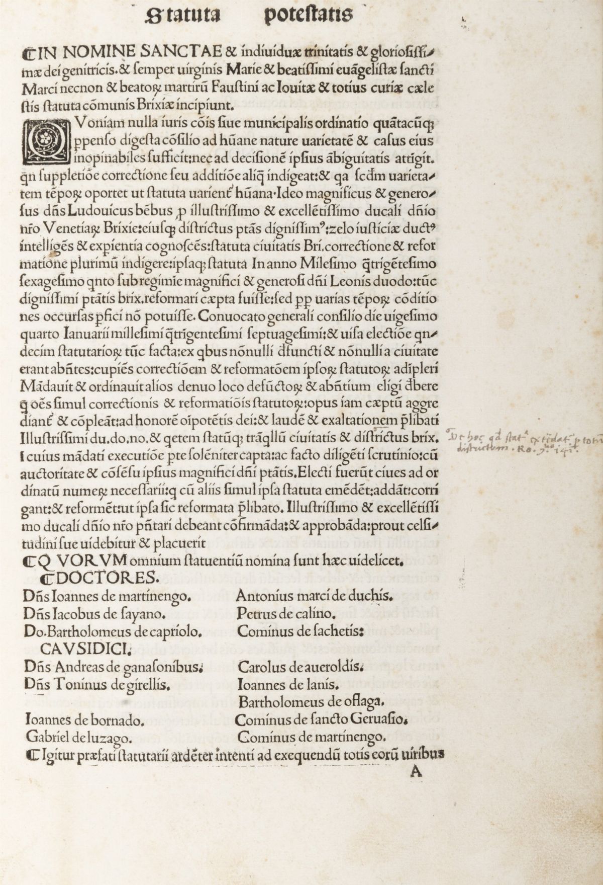 Statuta Brixie