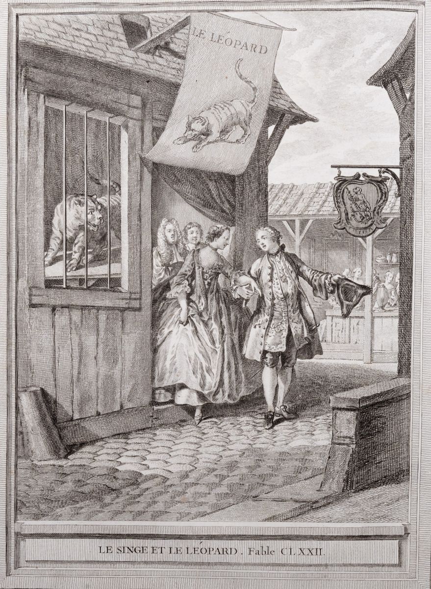 La Fontaine, Jean De - Fables Choisies, Mises En Vers Par J. De la Fontaine. Tome Premier [-quatr...