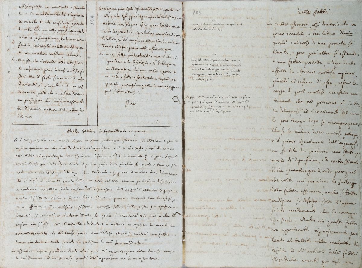 Giacomo Tommasini - In che Consista la Sanità e la Malattia - Malattie da Insufficienza di Stimol...