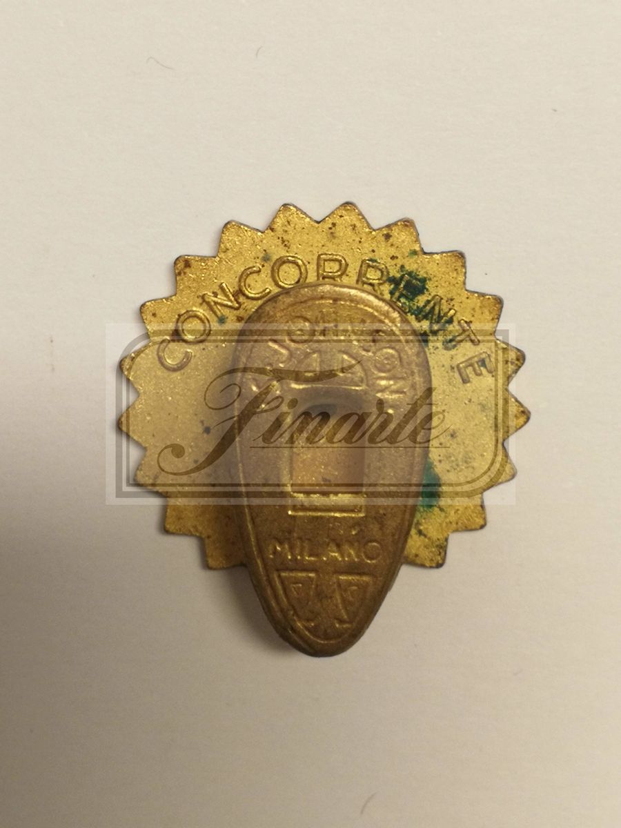 Badge De Voiture Mille Miglia 1955 Avec Pied Johnson - Neuf Sans Marque