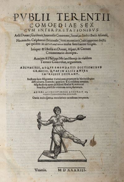 Publii Terentii Comoediae Sex Cum Interpretationibus Aelii Donati, Guidonis, Juuenalis Cenomani