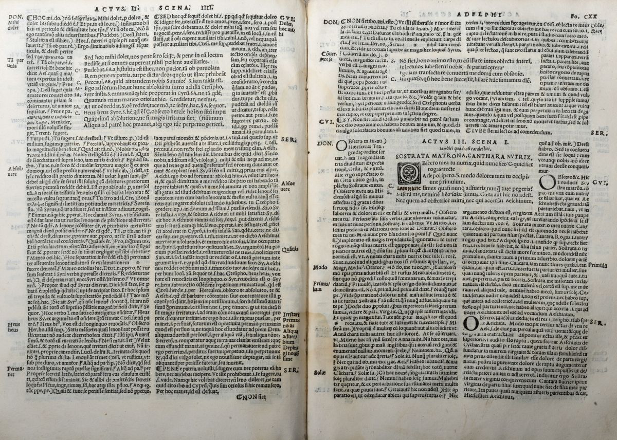 Publio Terenzio Afro - Publii Terentii Comoediae Sex Cum Interpretationibus Aelii Donati, Guidoni...