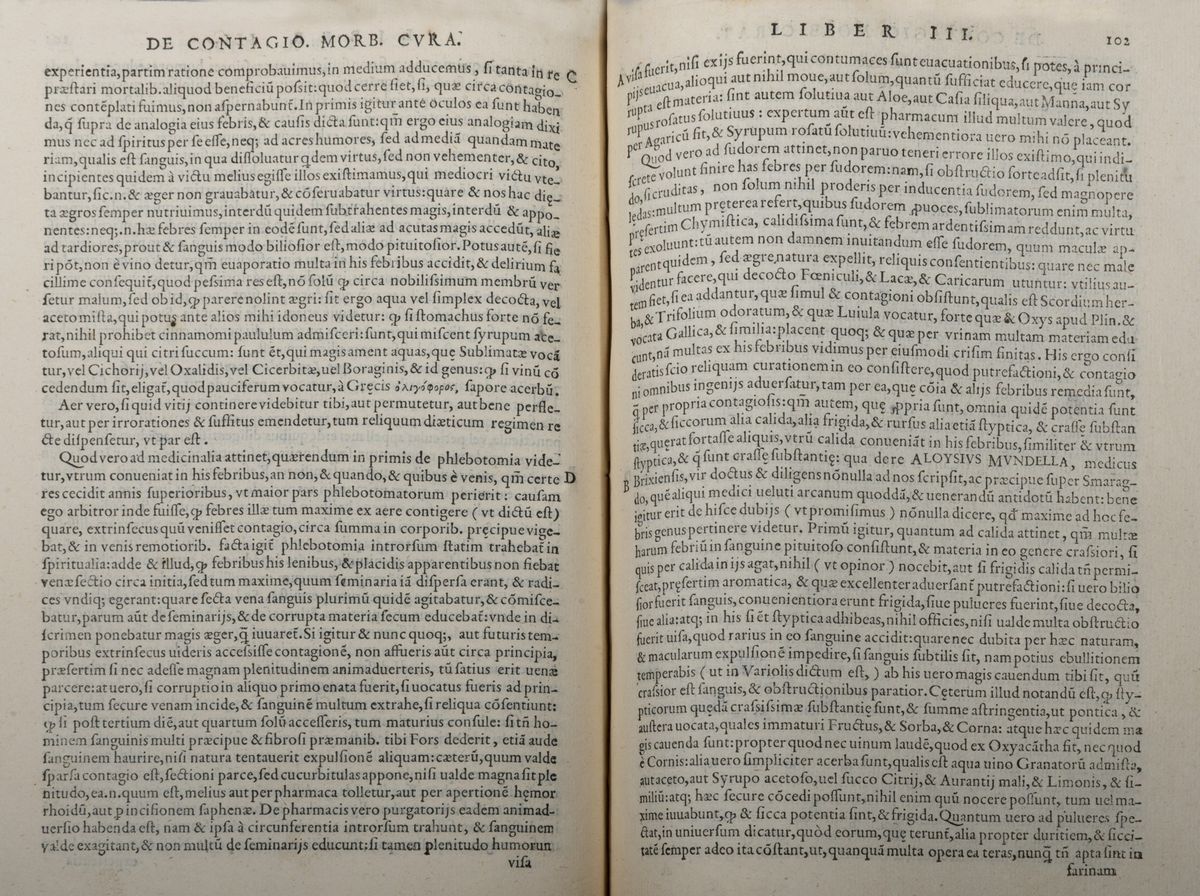 Fracastoro, Girolamo - Opera Omnia... Accessit Index Locupletissimus