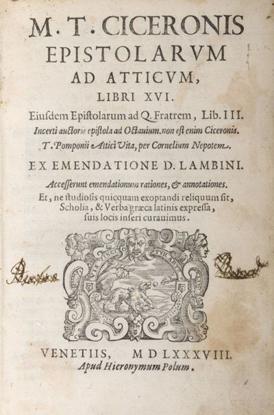 Epistolarum Ad Attico