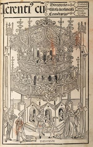 Terenzio Afro, Publio - Comoediae.  Cum directorio vocabulorum. glossa interlineari, et commentariis Donati, Guidonis, et Ascensii. Add: Vita Terentii de dictis Petrarcae excerpta.
