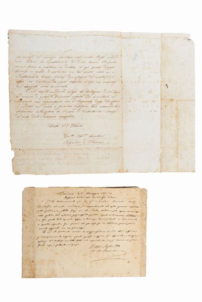 Lettere Atutografe Firmate