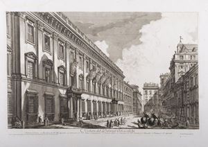 Incisioni - Piranesi, Giovanni Battista - Veduta del Palazzo Odescalchi