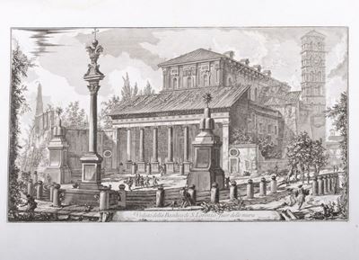 Veduta della Basilica di S. Lorenzo Fuori le Mura