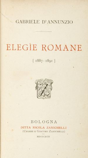Roman elegies