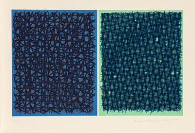 Senza titolo - Litografia a colori, 1963/84