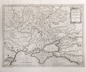 Ucraina  -  Mar Nero - Cartografia -  Blaeu, Willem Janszoon - Taurica Chersonesus, Hodie Przecopsca, et Gazara Dicitur