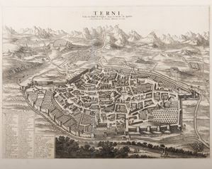 Terni. Ville de l'Etat de l'Eglise