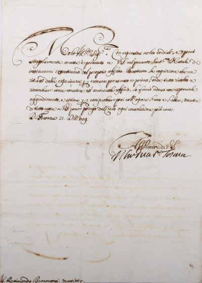 Lettera Sottoscritta