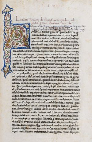 Lactantius, Lucius Coelius Firmianus - Opera