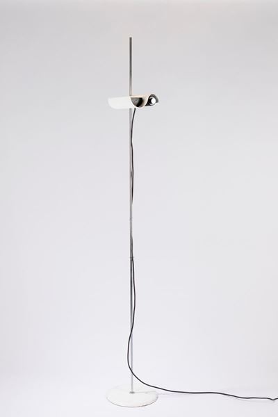 Lampada da terra con dimmer e luce diretta/indiretta, 1975