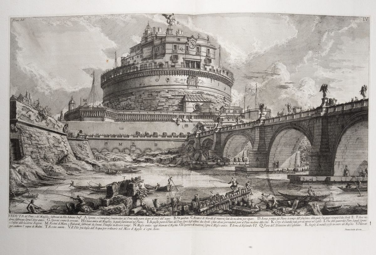 Giovanni Battista Piranesi - Le Antichità Romane...divisa in Quattro Tomi - della Magnificenza Et...