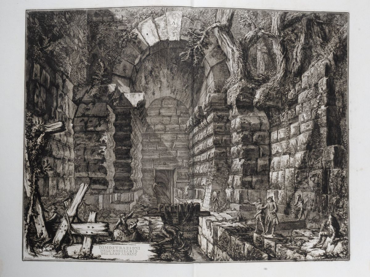 Giovanni Battista Piranesi - Le Antichità Romane...divisa in Quattro Tomi - della Magnificenza Et...