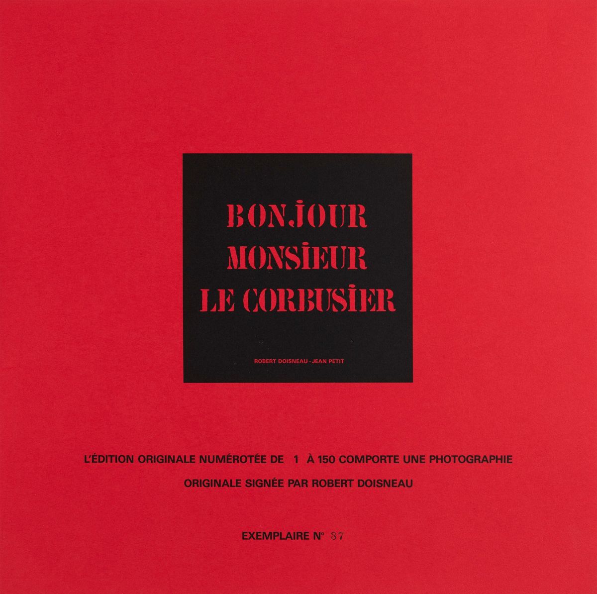 Robert Doisneau - Bonjour Monsieur le Corbusier