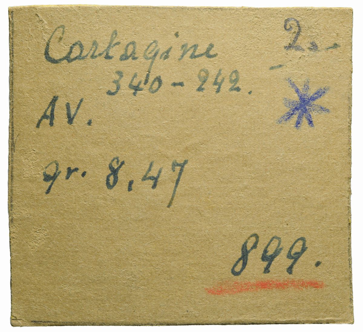 Zeugitana - Statere di Cartagine, Emissione: 320-310 a.C.