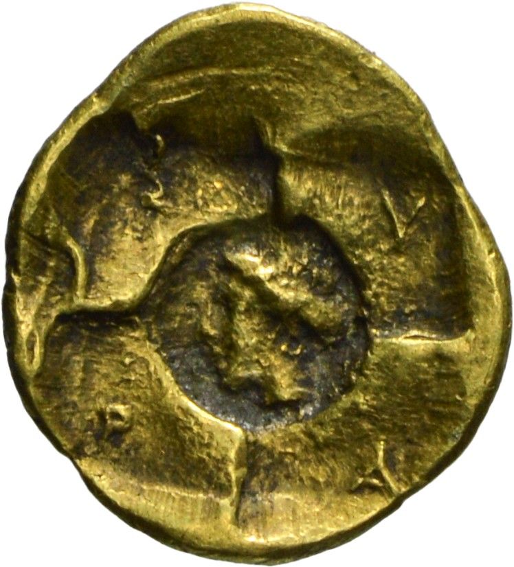 Sicilia - Moneta con Busto di Ercole e Testa di Aretusa, 405-400 a.C.