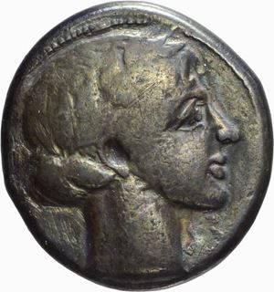 Sicilia  - LEONTINI, TETRADRAMMA, Emissione: 455-430 a.C.