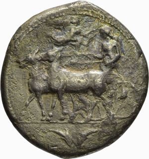 Sicilia  - MESSANA, TETRADRAMMA, Emissione: 420-413 a.C.