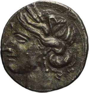 Zeugitana - CARTAGINE, SHEKEL 1/4, Emissione: 220-210 a.C.