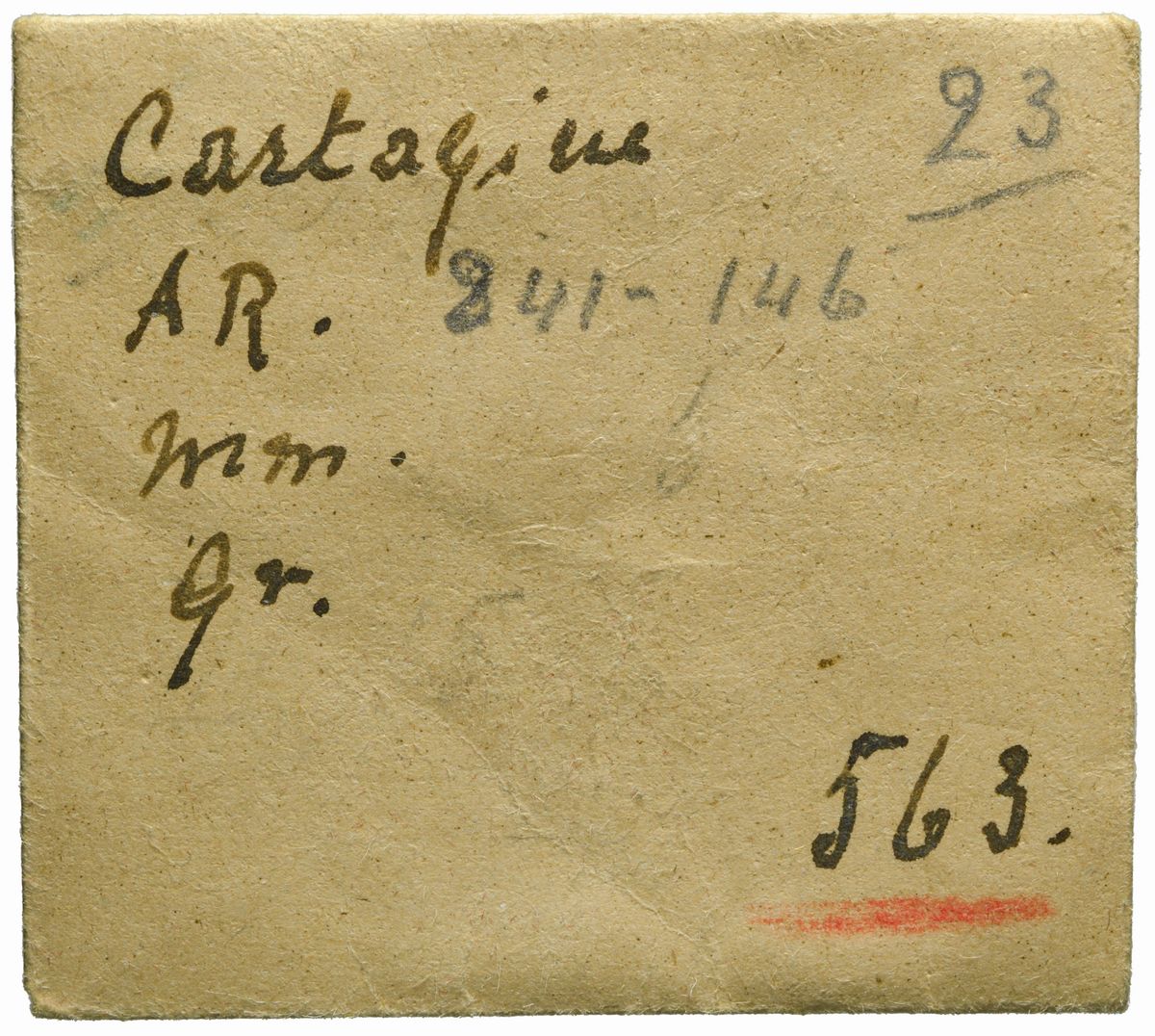 Zeugitana - Cartagine, Shekel 1/2, Emissione: 220-210 a.C.