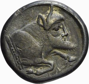 Sicilia  - GELA, DIDRAMMA, Emissione: 490-480 a.C.