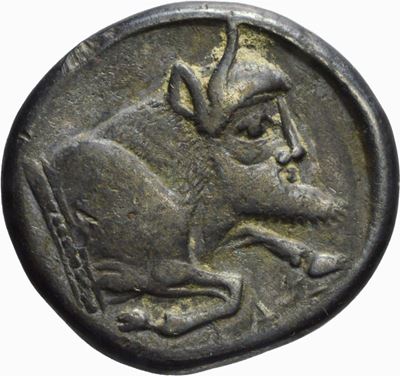 Didramma, Emissione: 490-480 a.C., Metallo: Argento